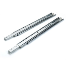 Industry side mount drawer runners RV toolbox roller ball bearing heavy duty 3 folds triple extension drawer slides